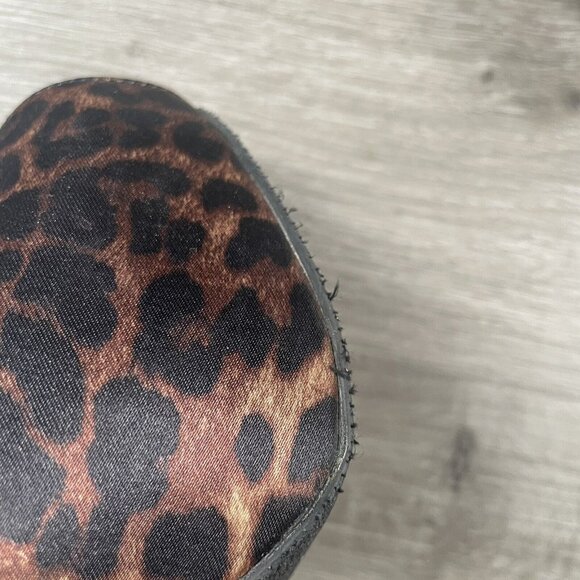 Steve Madden Womens Peep Toe Leopard Print High Heels Shoes Size 10M P-LIMAA - Picture 10 of 16
